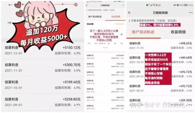 推荐我同款攒钱神器：两个优秀的万能账户华夏金管家万能帐户-PLB