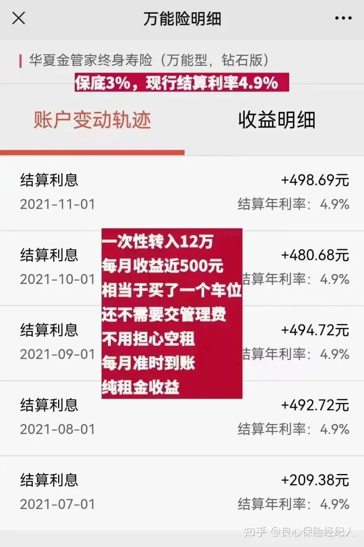 华夏这款保底3%的金管家“万能账户”，值不值得买？华夏金管家万能帐户-1