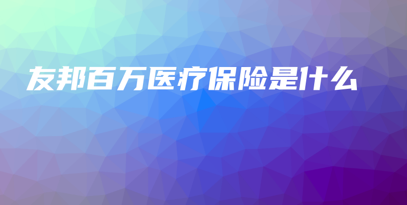 友邦百万医疗保险是什么-PLB