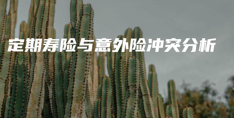 定期寿险与意外险冲突分析-PLB